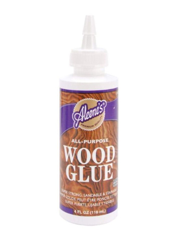 

Aleene's All Purpose Wood Glue, 4 Ounce, Brown/White