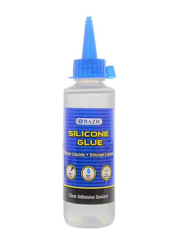 

Bazic Silicone Glue, 3.38oz, Clear