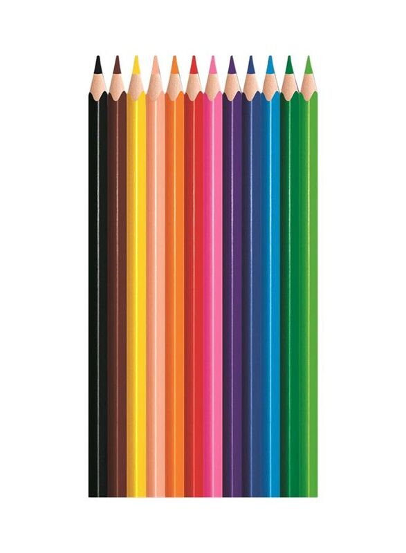 Maped Color'Peps Colouring Pencils, 12 Piece, Multicolour