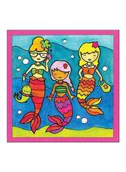 Faber-Castell Paint By Number Mermaids with Eco Pencil, 14578, Yellow/Red/Orange