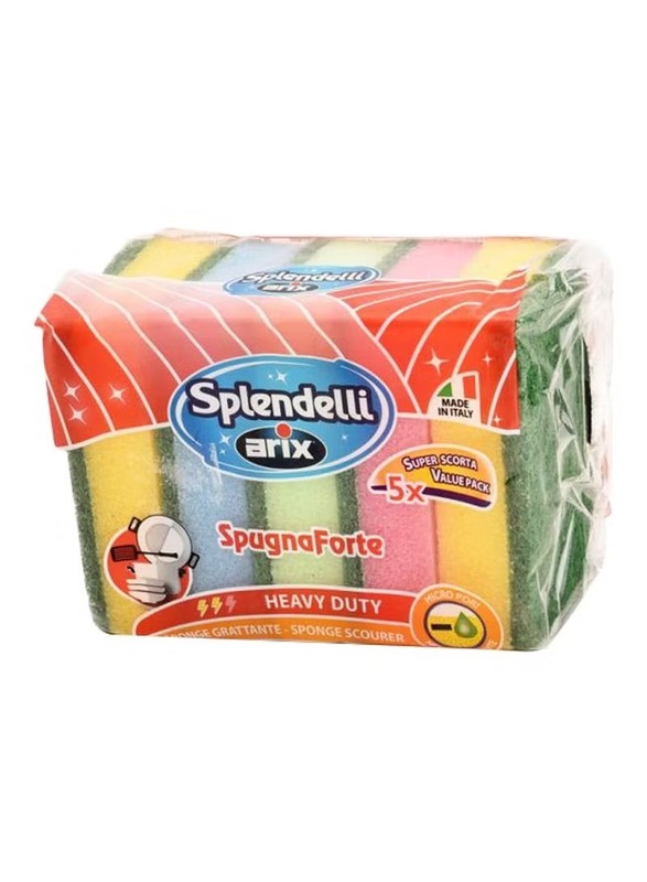Arix Splendelli Sponge Set, 5 Piece, Multicolour