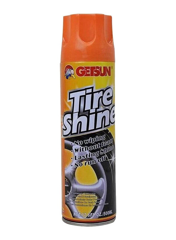 

Getsun 500ml Tire Shine Spray, Multicolour