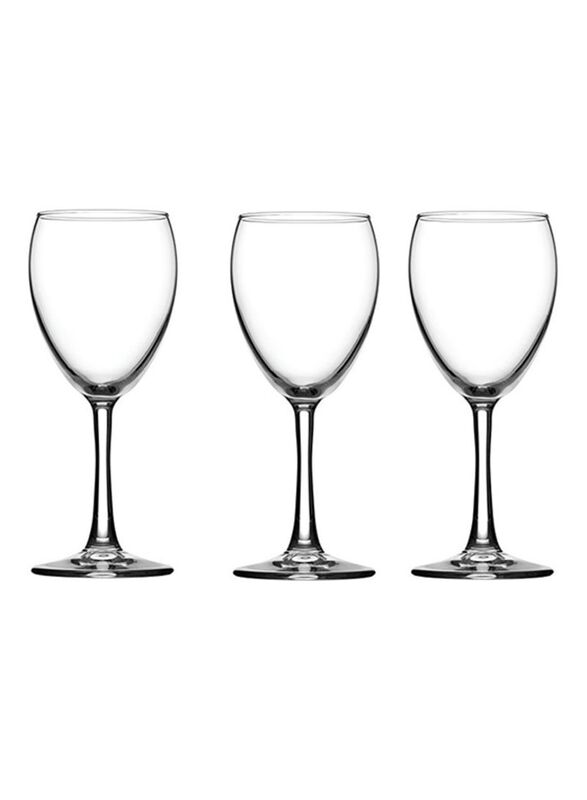 Pasabahce 3 Piece 255ml Imperial Glass Set, Clear
