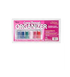 Darice Cone Thread Organizer, Multicolour, 4.75 x 14.5 x 7.4 inch