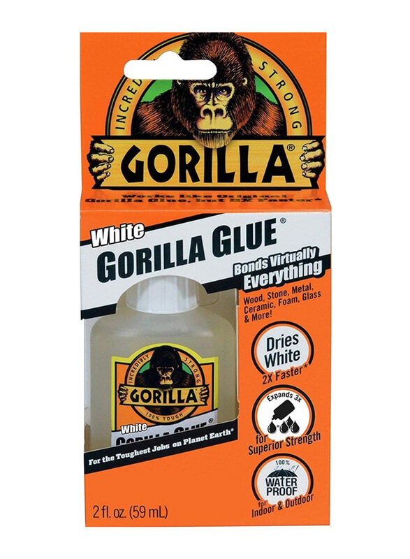 

Gorilla 59ml All Purpose Glue, White