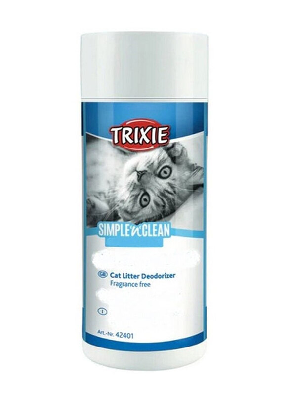 

Trixie Simple N Clean Odourless Cat Litter Deodorizer, 200g, White