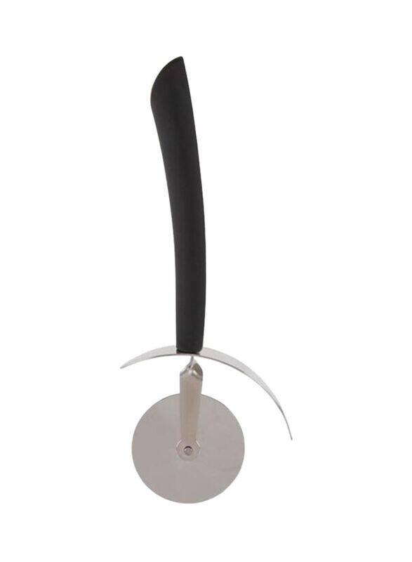 

Wilko Stainless Steel Pizza Cutter, Black/Silver