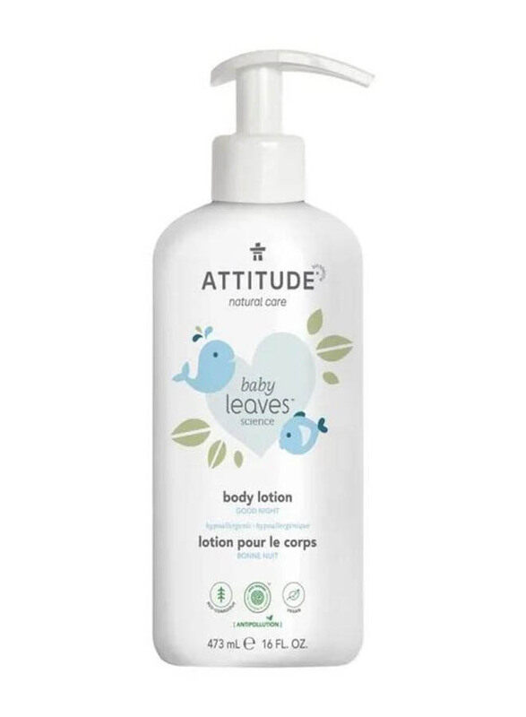 

Attitude 473ml Baby Leaves Science Body Lotion Good Night, Clear