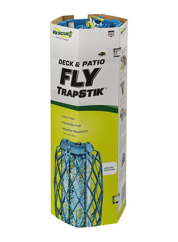 

Rescue Deck and Patio Odourless Weather Resistant Fly Trap Stik