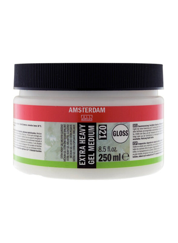 

Amsterdam Extra Heavy Acrylic Gel Medium Gloss, 250ml, White