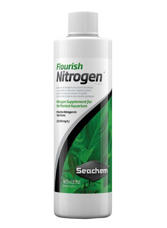Seachem Flourish Nitrogen Supplement for Planted Aquarium, 250ml, Multicolour