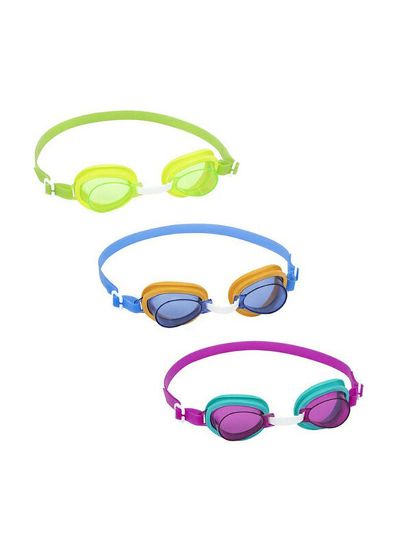 

Bestway 3-Piece Aqua Burst Essential Goggles, Multicolour