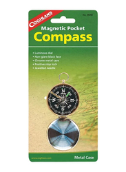 Coghlans Magnetic Pocket Compass, Silver/Black