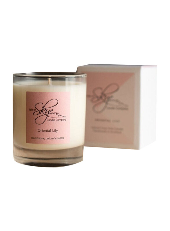 

Isle of Skye Oriental Lily Natural Soya Wax Candle Tumbler Small, 430gm, White