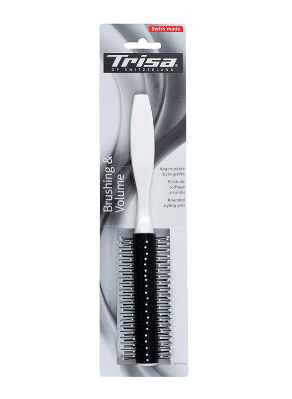 

Trisa Hairbrush Hair Style Swiss Made Detangle for All Hair Types, 1 Piece