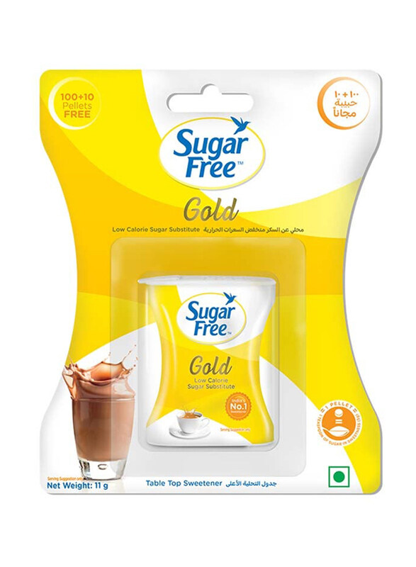 

Sugar Free Gold Pallets 100+10 Pallets Free, 11g