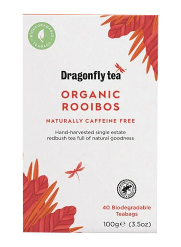 

Dragonfly Tea Organic Rooibos Tea, 40 Tea Bags