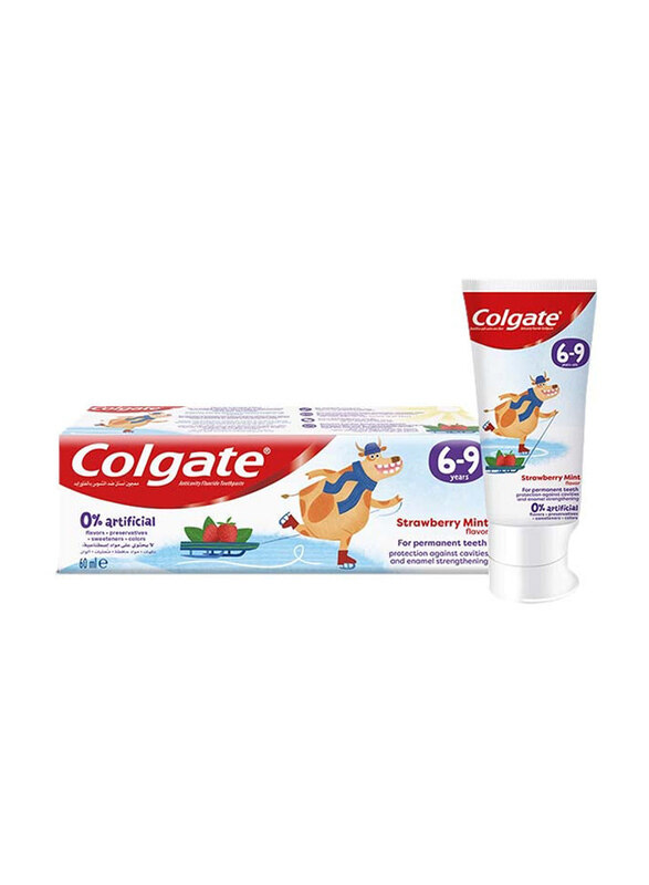 

Colgate 60ml Anticavity Fluoride Kids Toothpaste, Multicolour