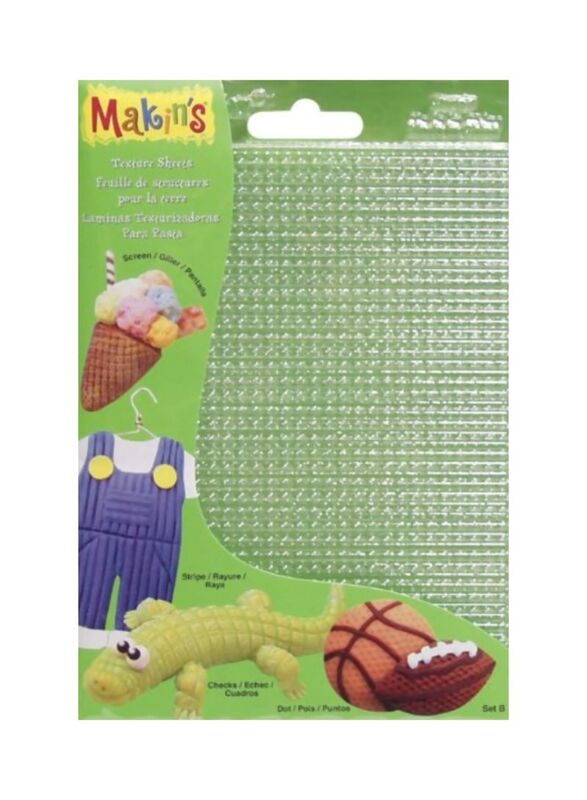 Makin's USA Clay Texture Sheets, Multicolour