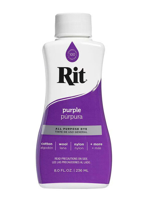 

Rit All Purpose Liquid Fabric Dye, Purple