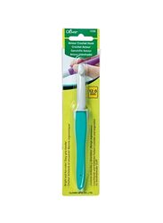 Clover Needlecraft Amour Crochet Hook, 1 Piece, Green/White