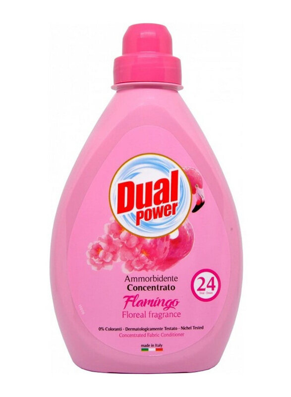 

Dual Power Flamingo Concentrated Fabric Softener, 600ml