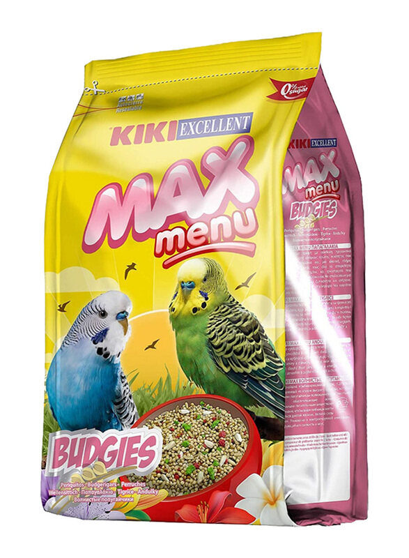 

Kiki Excellent Max Menu Dry Budgie Bird Food, 500g