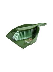 Arix Eco Brush and Dustpan Set, Green