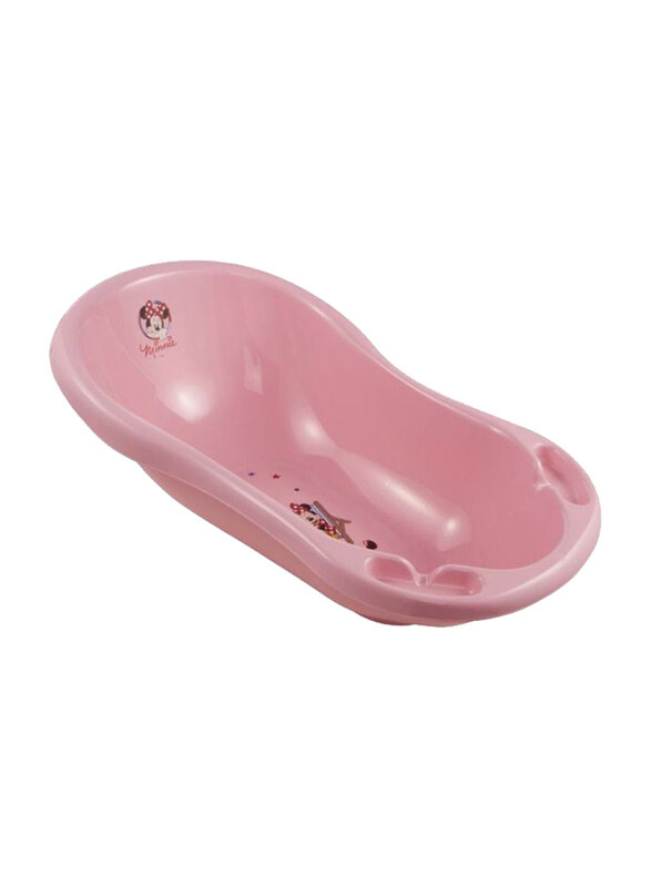 

Keeeper Minnie Baby Bath Tub With Plug, Dark Pink