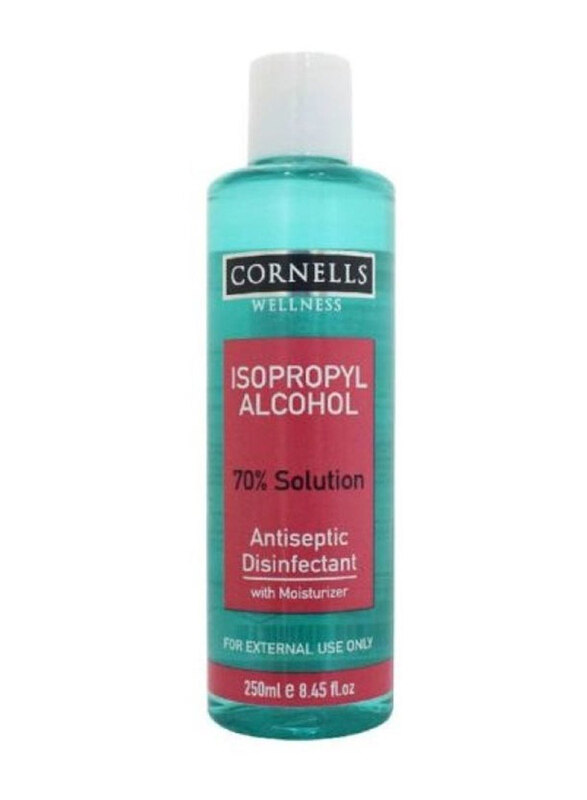 

Cornells Wellness Isopropyl Alcohol 70% Solution Antiseptic Disinfectant, 250ml