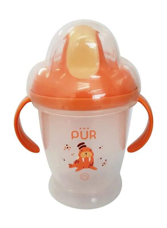 

Pur Multiple Grasp Cup with Spout Two Handle, 150ml, Multicolour