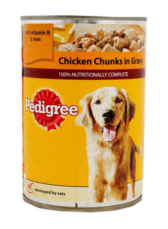 

Pedigree Chicken Chunks In Gravy Dogs Wet Food, 400g