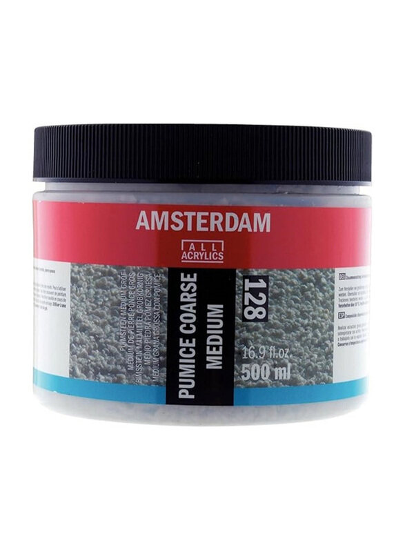 

Amsterdam Pumice Coarse Medium, 500ml, Grey