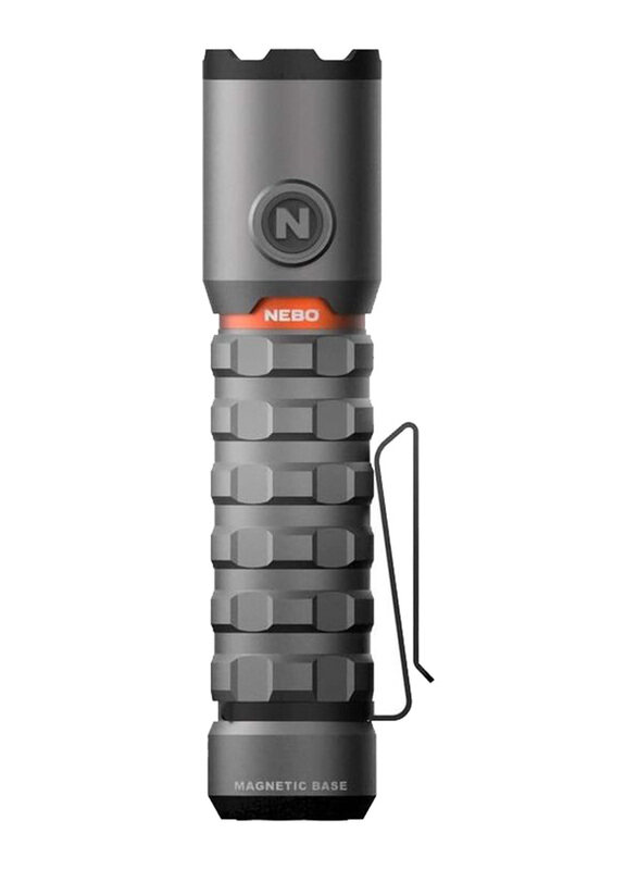 

Nebo Torchy 2K - 2,000 Lumen Rechargeable Edc Pocket Light, Grey