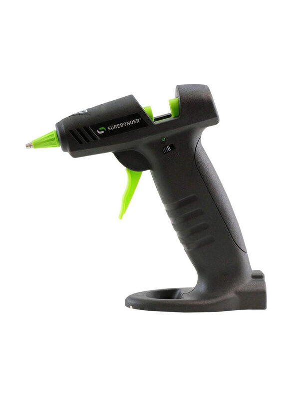

Surebonder 20 Watt Cordless/Corded Hot Glue Gun, Black