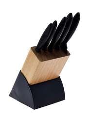 Tramontina 6-Piece Plenums Knives With Capo Set, Black