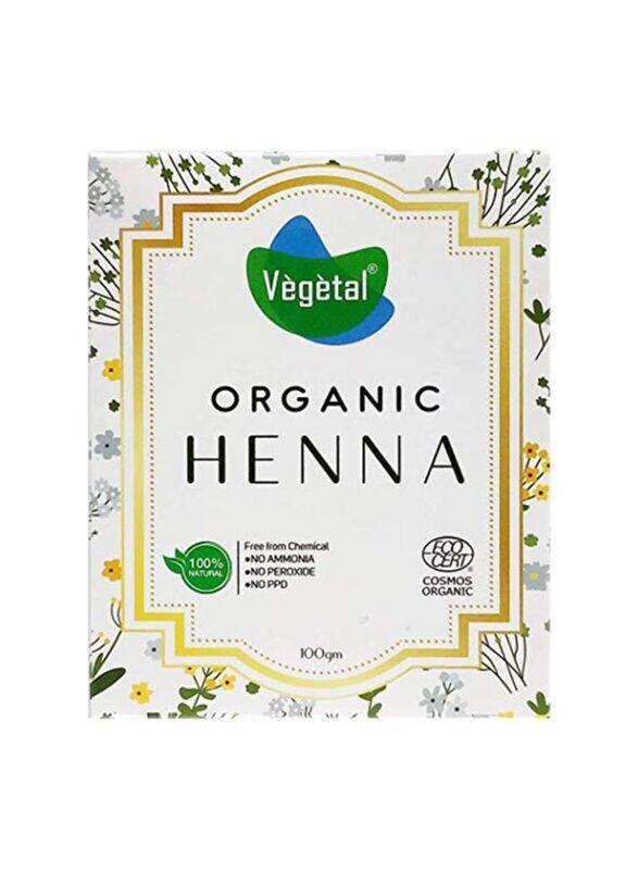 

Vegetal Organic Henna, 100g, White