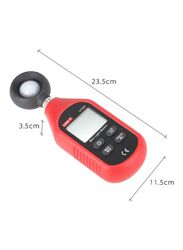 UNI-T Mini Digital Light Meter, UT383, Red/Black/White