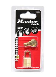 Master Lock Brass Padlock, Gold