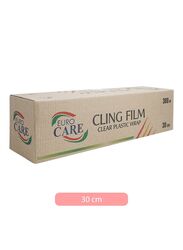 Euro Care Cling Wrap, 30cm, Clear