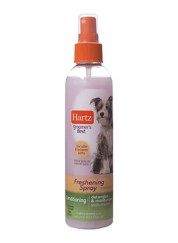 

Hartz Groomer's Best Conditioning Freshening Dog Spray, 236ml, Purple