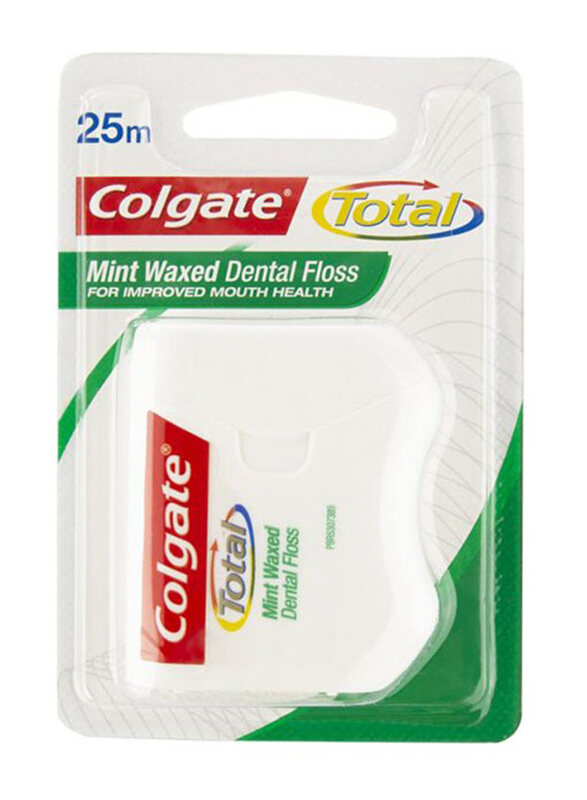 

Colgate Mint Waxed Dental Floss, 25 Meter