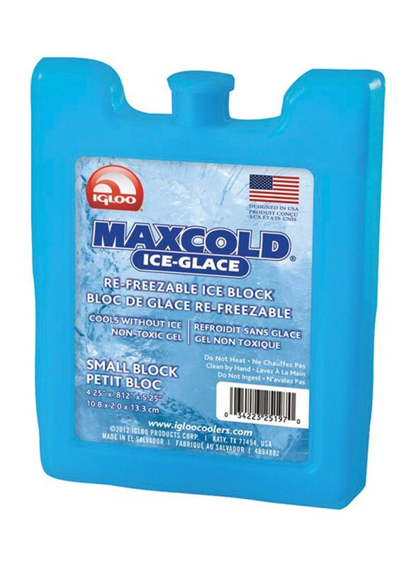 Igloo Maxcold Ice Freezer Block, Blue
