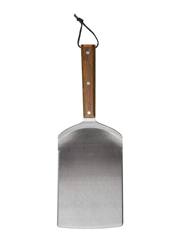 

Traeger Grills BBQ Spatula, XXL, Silver/Brown