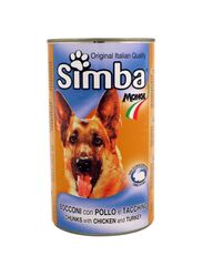 Simba Chunks with Chicken and Turkey for Dogs, 415g