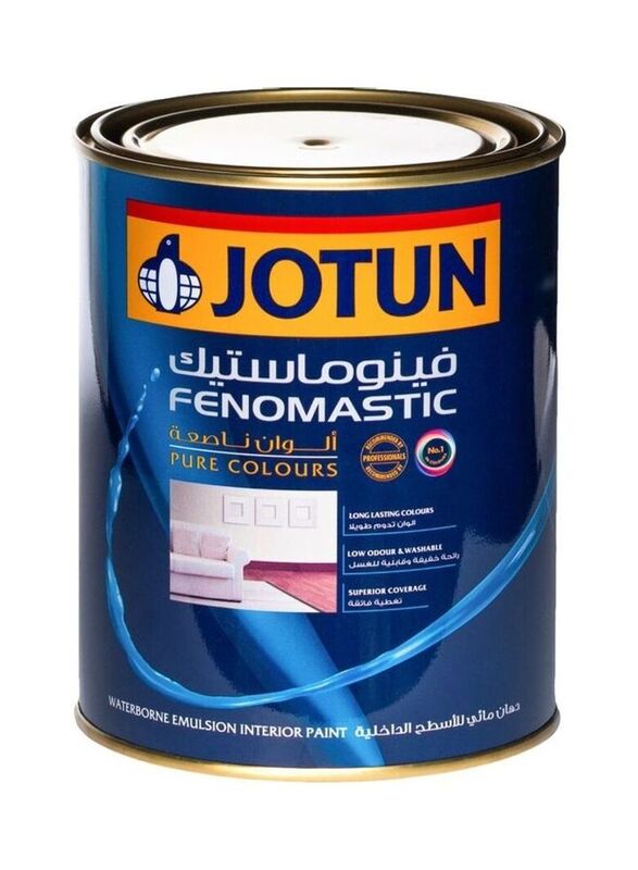 Jotun Fenomastic Pure Colours Emulsion Matt Interior Paint, 1000ml, White