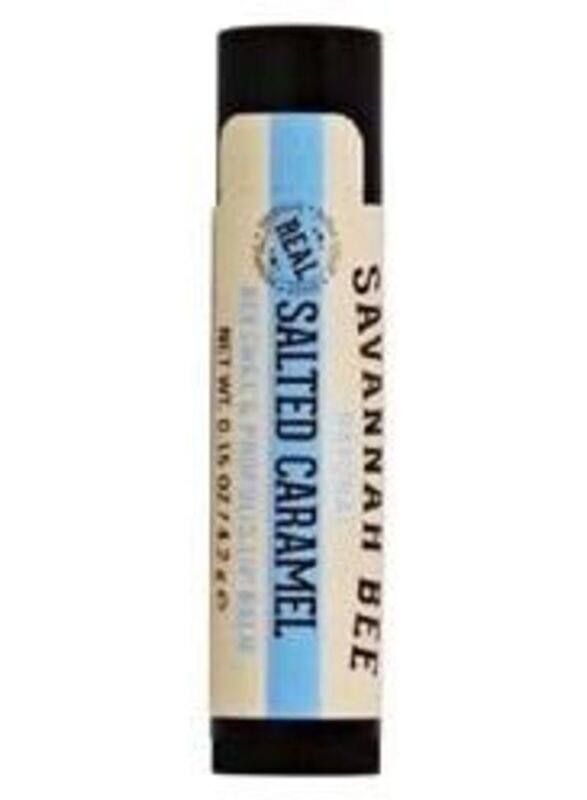 Savannah Bee Salted Caramel Lip Balm, 4.2gm, Beige