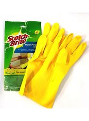 Scotch Brite Multi-Purpose Cleaning Gloves, Yellow