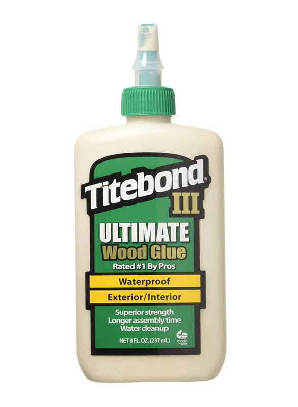 

Titebond 237ml III Premium Wood Glue, Multicolour