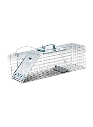 Havahart Single Door Steel Cage Trap, Silver